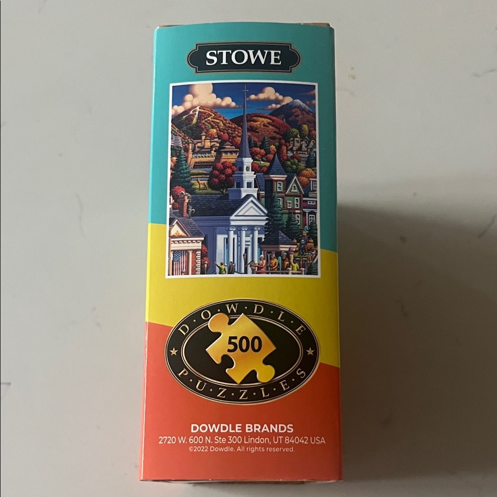 Stowe, Vermont 500-Piece Puzzle - Picture 4 of 4